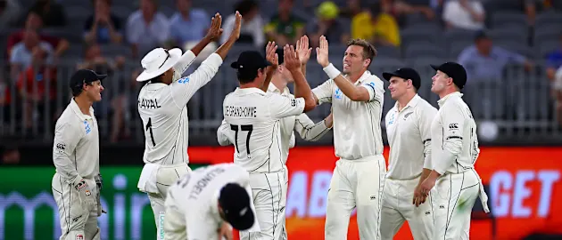 New Zealand staged a late fightback on the opening day