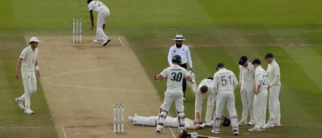 Smith's concussion will be assessed before a decision is made on his availability for the third Test