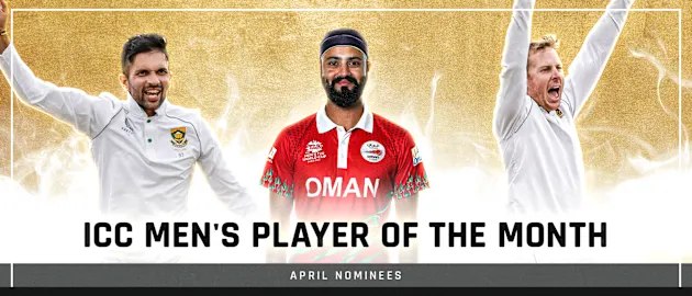 ICC Men's Player of the Month – April 2022