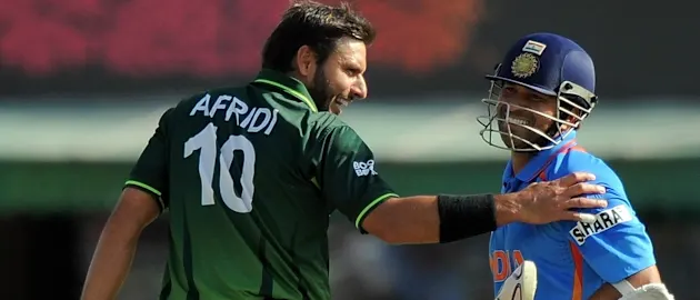 Sachin Tendulkar, Shahid Afridi