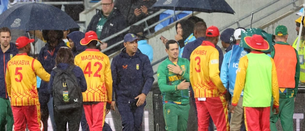 South Africa vs Zimbabwe Super 12 No Result