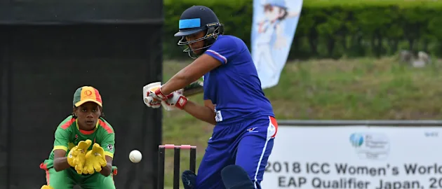 Feala Pula cuts one away for Samoa