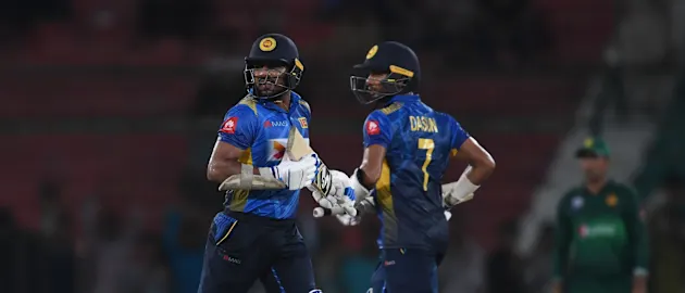 Sri Lanka's record sixth-wicket stand gave them hope for a time