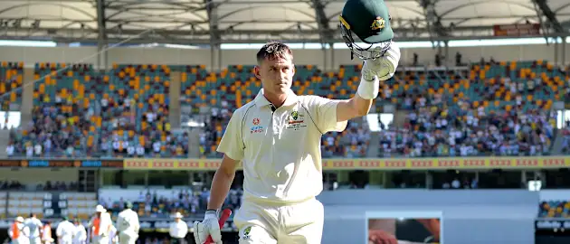Marnus Labuschagne has broken into the top 10 batting rankings for the first time