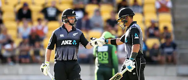 Colin Munro and Ross Taylor