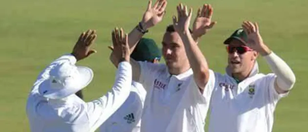 42937 Kyle Abbott celebrates