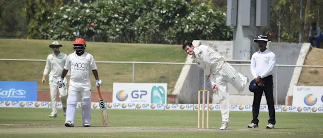 Geroge Dockrell bowls