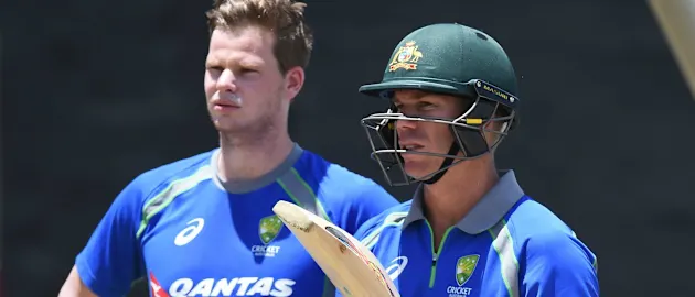 Steva Smith and David Warner