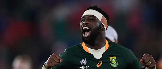 Springbok captain Siya Kolisi