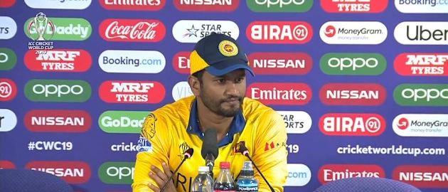 CWC19: SL v IND - Dimuth Karunaratne press conference 