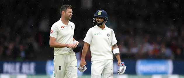 Virat Kohli James Anderson