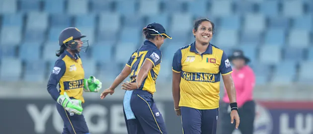 Athapaththu’s majestic spell guides Sri Lanka to mammoth win  
