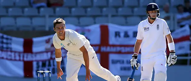 Trent Boult and Joe Root