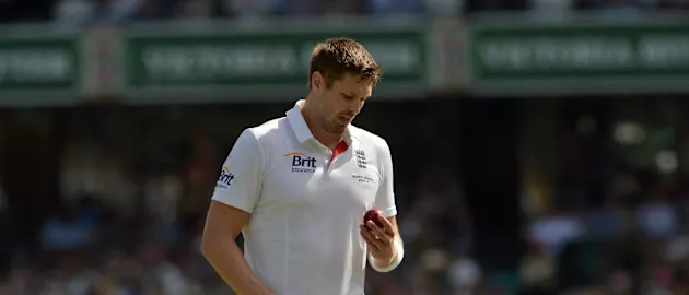 Boyd Rankin made his Test debut for England during the 2013-14 Ashes series