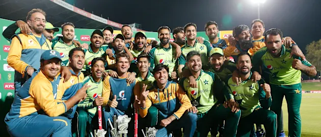 Pakistan v SA T20I trophy