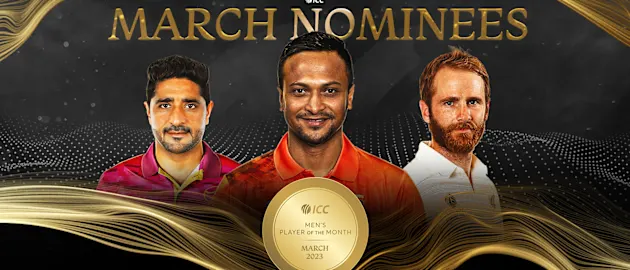 Men's POTM nominees - March 2023