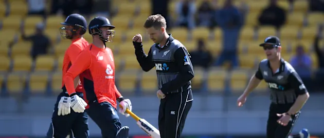 New Zealand's new-ball bowlers left England in tatters early on