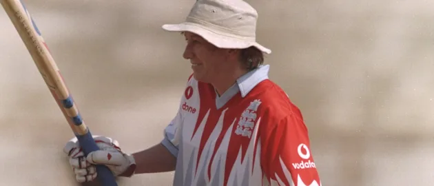 Jan Brittin was always amongst the runs