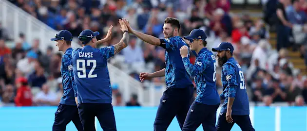 Logo of England's bowling all-rounder ruled out of West Indies ODIs