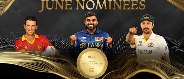 ICC Men's Player of the Month nominees for June 2023