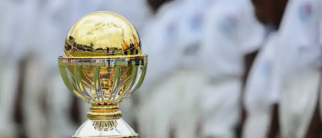 ICC Men's Cricket World Cup Qualifier trophy