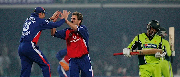 England last played a series in Pakistan in 2005