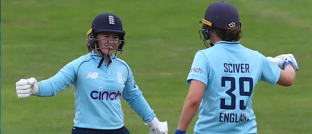 England won the first ODI by eight wickets