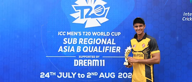 Malaysia defeated Thailand by 7 wickets