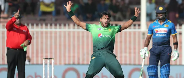 Hasan Ali once again was at his best with figures of 2 for 19 in 5.2 overs.