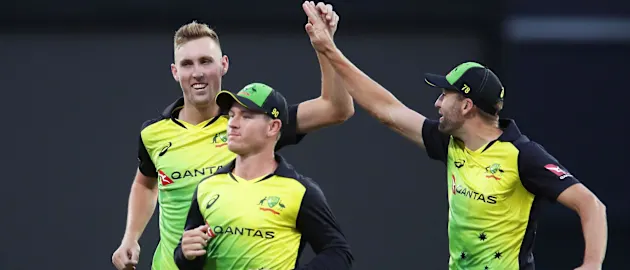 Billy Stanlake made early inroads for Australia, finishing with 3/15