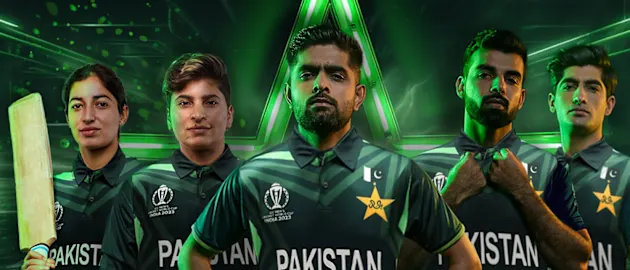 Pakistan's ICC Men's Cricket World Cup 2023 jersey