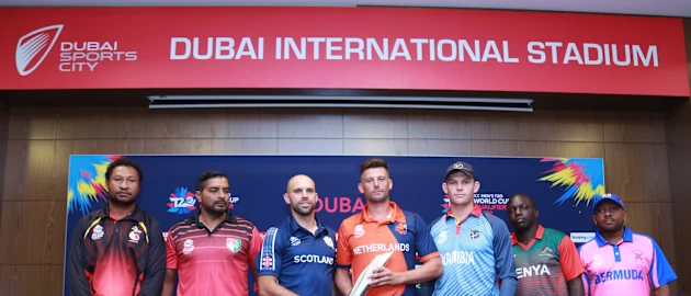 ICC Men’s T20 World Cup Qualifier Trophy Press Conference - 12th October 2019