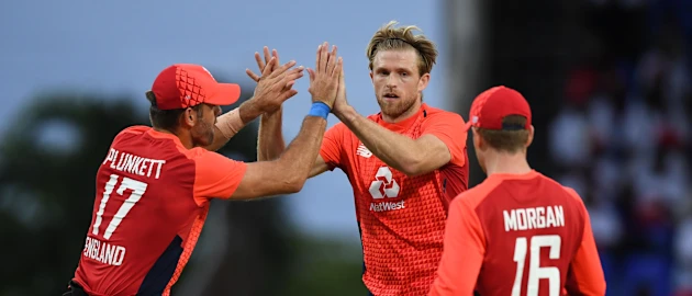 David Willey claimed career-best figures