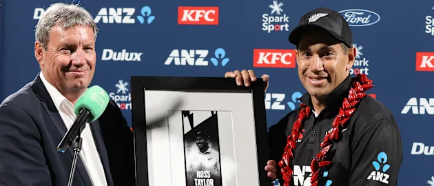 Ross Taylor of New Zealand