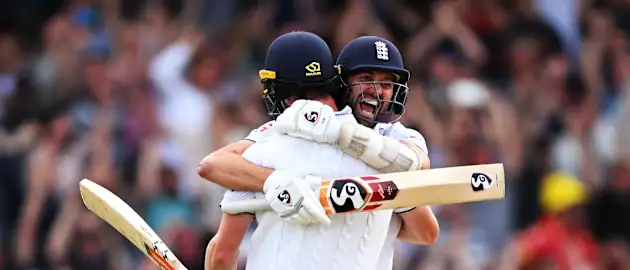 England winning moment