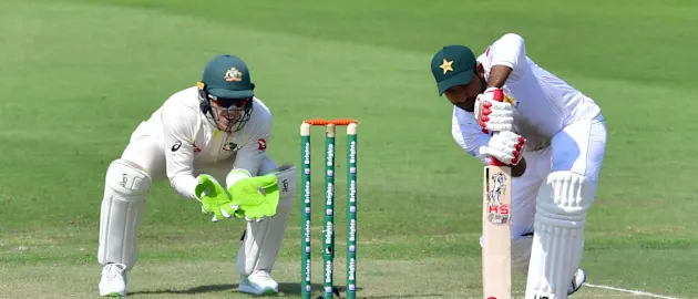 Sarfraz Ahmed scored a steady 94 from 129 deliveries, including seven boundaries