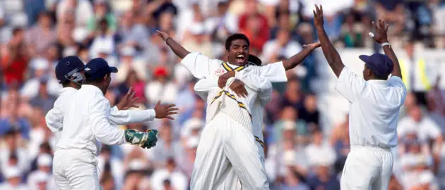 A special match from Muttiah Muralitharan.