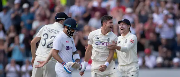 James Anderson third Test