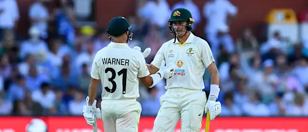 Warner and Labuschagne