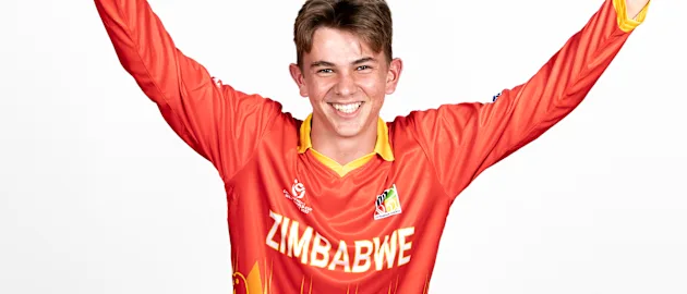Zimbabwe's kit includes the national Zimbabwe bird logo, emblazoned at the bottom of the shirt