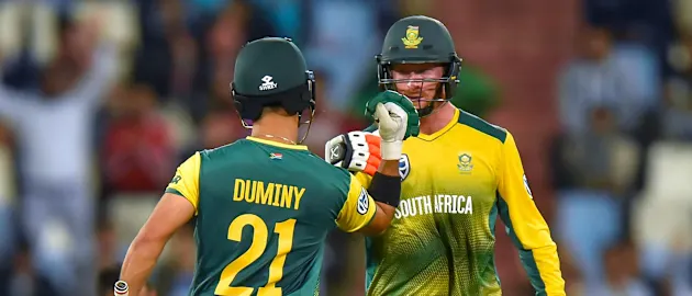 JP Duminy and Heinrich Klaasen