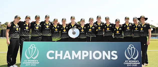 Australia IWC champions 2017-20