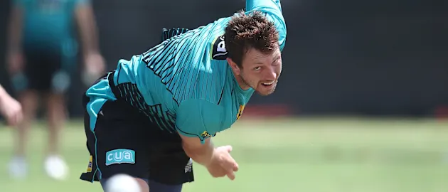 James Pattinson missed the Big Bash League partially due to a side strain