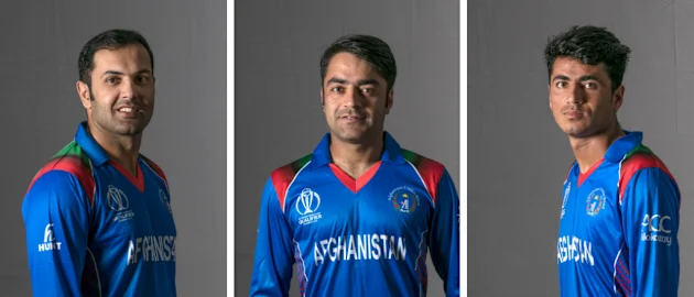 Afghanistan's potent spin attack: Nabi, Rashid and Mujeeb