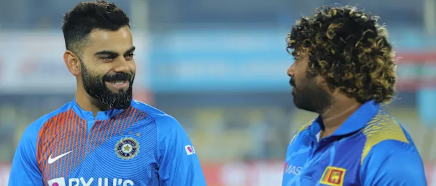 Virat Kohli, Lasith Malinga