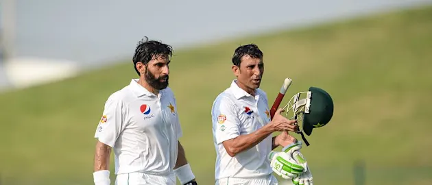 Younis Khan and Misbah-ul-Haq