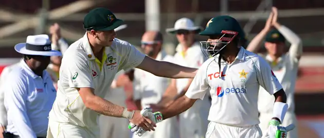 Babar Azam walked off to a standing ovation after his marathon 196-run knock