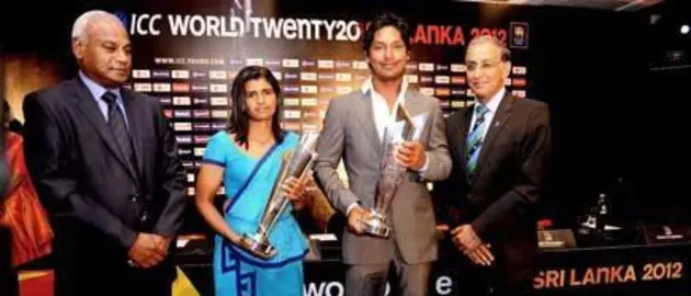 26249 WT20 2012 logo launch Sangakkara sep21 2011