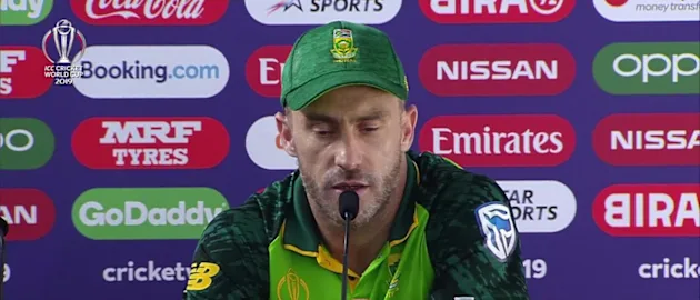 CWC_2019_MATCH35_SLvSA_SA_DU_PLESSIS_MEDIA_CONFERENCE_ICC