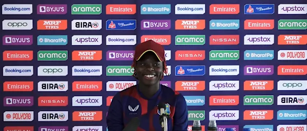 West-Indies-player-Rashada-Williams-pre-match-14FEB2023